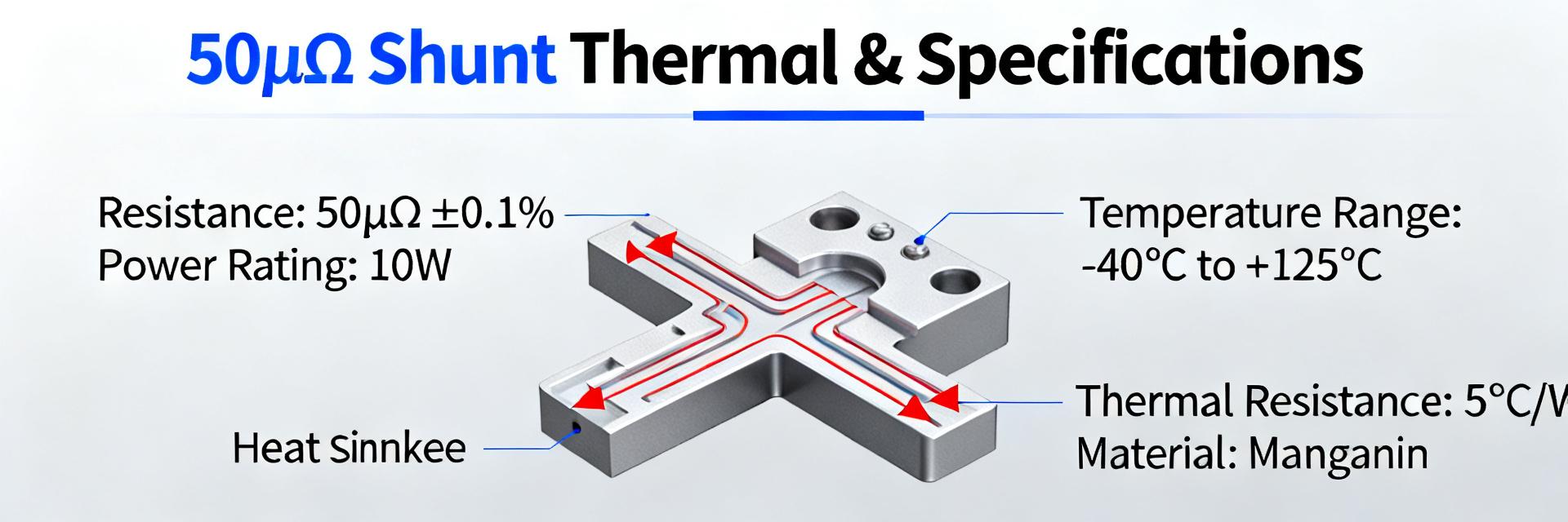 HoFL3-6918-A 50µΩ Shunt: Full Specs & Thermal Test Data