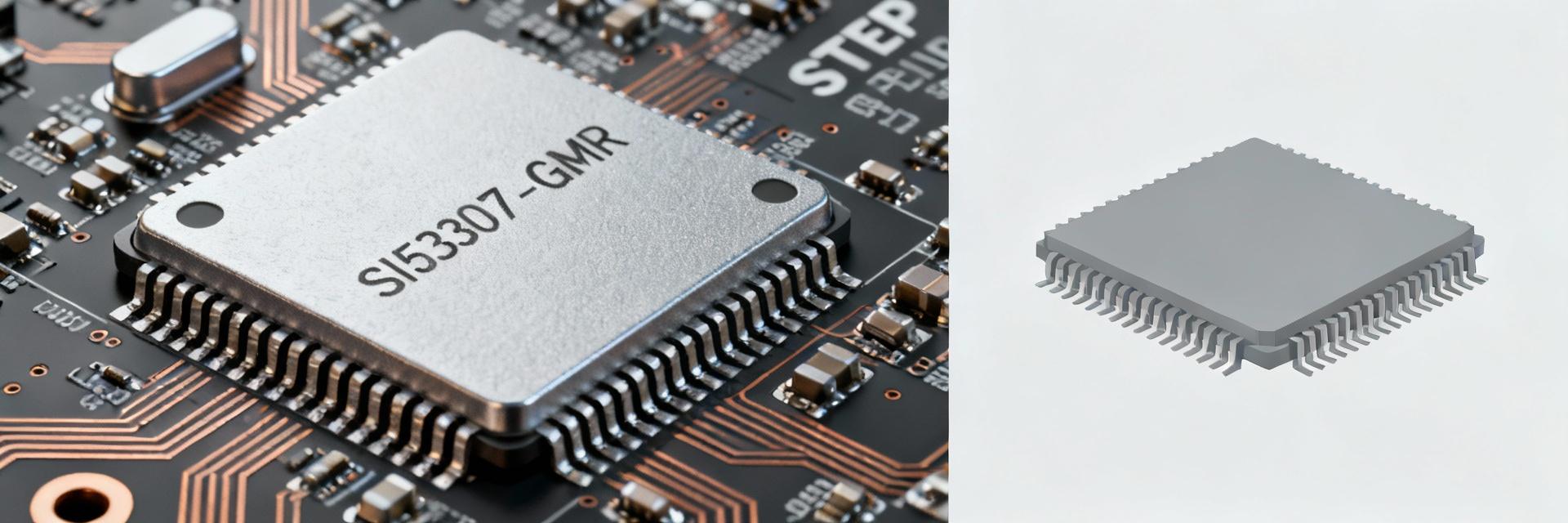 SI53307-B-GMR Datasheet & CAD Models: Quick Specs Checklist