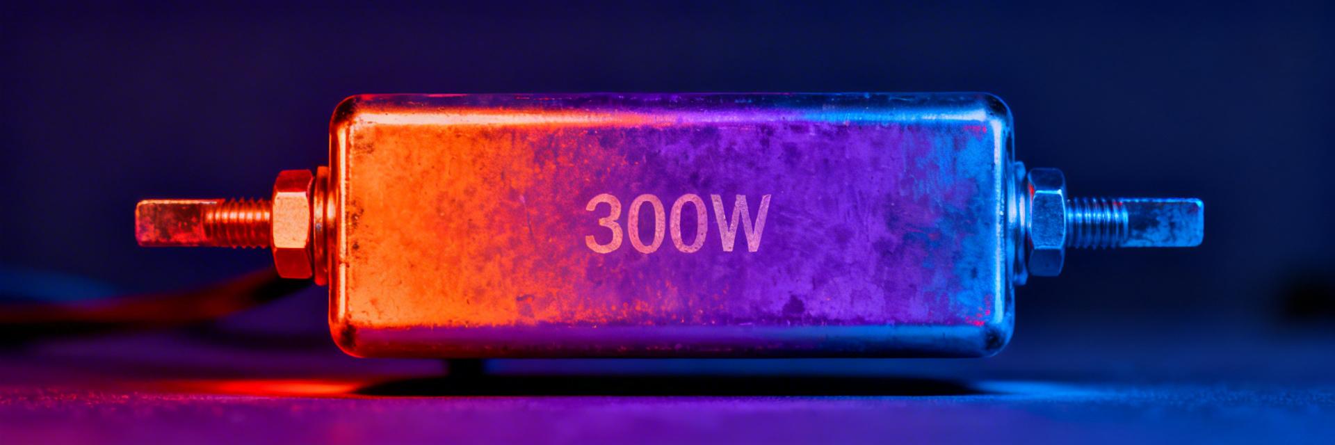 ULV 300 30Ω Power Resistor — Thermal & Specs Report