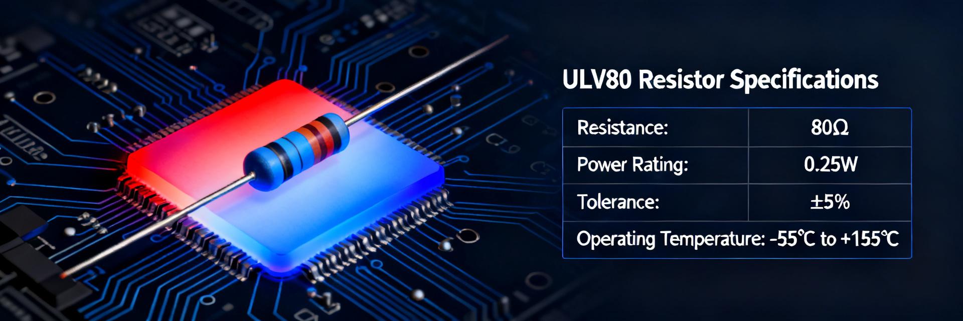 ULV80 Resistor Data Report: Specs, Thermal & Size Guide