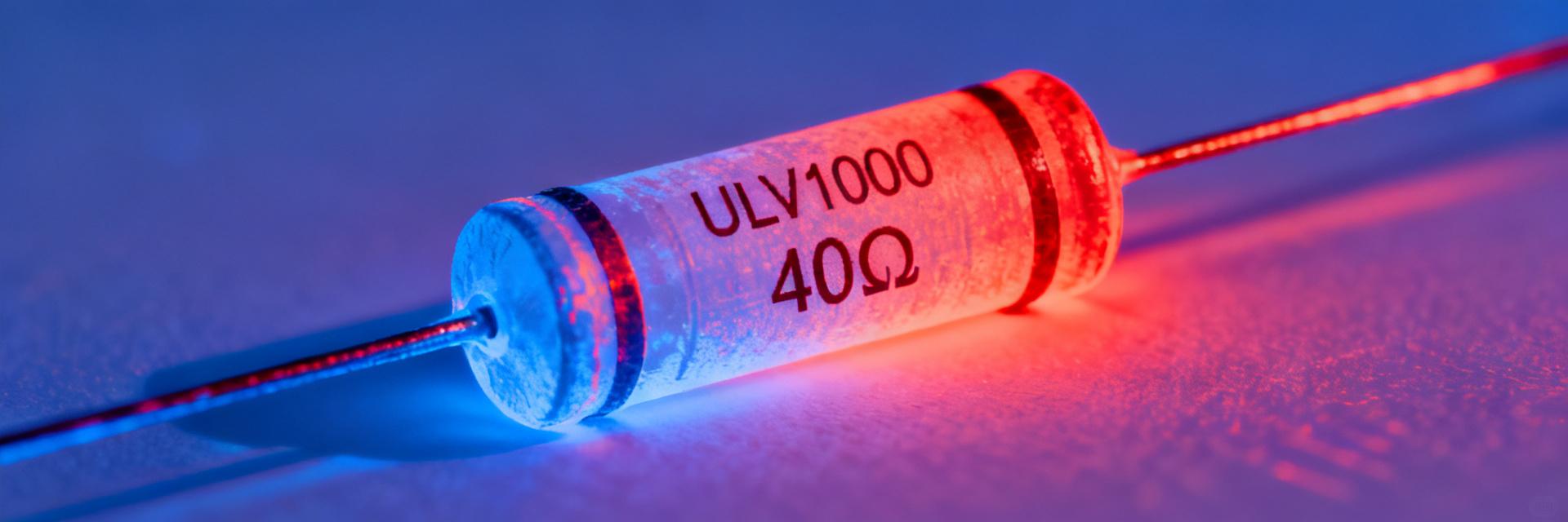 ULV1000 40 ohm braking resistor: Latest thermal data